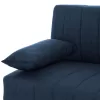 ANDRI  SOFA-BED, 3 SEATER, BLUE FABRIC