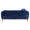 BENNINGTON, 2-SEATER SOFA-BED, BLUE