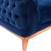 BENNINGTON, 2-SEATER SOFA-BED, BLUE