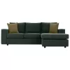 CORNER SOFA MONACO ΗΜ3257.17 INTERCHANGEABLE GREEN 240x170x86