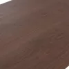 DINING TABLE ARTI  MDF TOP WALNUT VENEER METAL LEGS 180X90X75H