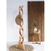 COAT-STAND  SOLID SUAR NATURAL COLOR 40X40X200