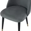 CHAIR PROFESSIONAL AGUSTIN  NUBUCK-TYPE GREY AND WOODEN LEGS 50x66x92Hcm.