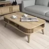 LIVING ROOM COMPOSITION  2PCS NATURAL OAK