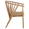 ARMCHAIR PERMAINE  TEAK WOOD-SYNTHETIC ROPE IN NATURAL COLOR 60x63x82Hcm.