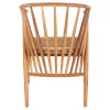 ARMCHAIR PERMAINE  TEAK WOOD-SYNTHETIC ROPE IN NATURAL COLOR 60x63x82Hcm.