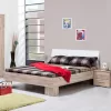 Bed Bon 160 Grey Oak - White 210*165*92,5 cm