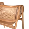 ΠΟΛΥΘΡΟΝΑ KENLEE  ΦΡΑΞΙΝΟΣ ΚΑΙ ΦΥΣΙΚΟ RATTAN RATTAN ΣΕ ΦΥΣΙΚΟ 57,5x55x81Yεκ.