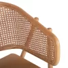 ΠΟΛΥΘΡΟΝΑ KENLEE  ΦΡΑΞΙΝΟΣ ΚΑΙ ΦΥΣΙΚΟ RATTAN RATTAN ΣΕ ΦΥΣΙΚΟ 57,5x55x81Yεκ.