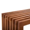 ΚΟΝΣΟΛΑ NYA  ΜΑΣΙΦ ΞΥΛΟ TEAK ΣΕ ΦΥΣΙΚΟ ΧΡΩΜΑ 130x29,5x46Υ εκ.