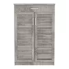 Shoe cabinet Sante 20 pairs antique anthracite 80x37x123cm