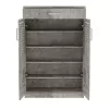 Shoe cabinet Sante 20 pairs antique anthracite 80x37x123cm