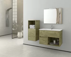 Bathroom Mirror Slim Drop 75