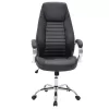 Sonar manager office chair with PU in black colour