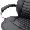 Sonar manager office chair with PU in black colour