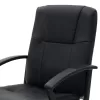 Office working chair Lennon with  black Pu