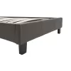 Bed Nevil in dark grey fabric 100x200cm