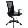 Office chair manager Ghost mesh black - grey mesh