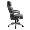 Manager office chair Imperial with PU in grey colour