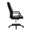 Manager office chair Roby with PU in black colour