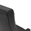 Manager office chair Roby with PU in black colour