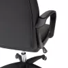 Manager office chair Roby with PU in black colour