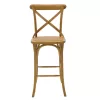 Bar stool Reid wood sonoma- brown rattan