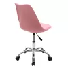 Office chair Gaston II pp- pu in pink color