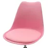 Office chair Gaston II pp- pu in pink color