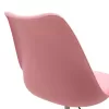 Office chair Gaston II pp- pu in pink color