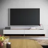 Handra wall TV unit in color white-oak 180x31,5x29,5cm