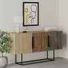 Buffet Estella natural-walnut 150x42x79.5cm