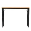 Table bar Maize natural-black 139x39x103cm