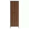 Cabinet-column Aries 18 pairs walnut 58x38x180cm