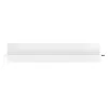 Pico shelf white gloss 120x20x25cm