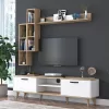 Tv unit Celty natural-white 180x35x48.5m