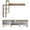 Tv unit Celty natural-white 180x35x48.5m