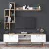 Tv unit Celty natural-white 180x35x48.5m