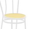 Vienna chair pe rattan beige-metal white