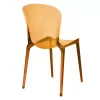 Chair Sawyer PC color brown transparent