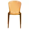 Chair Sawyer PC color brown transparent