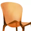 Chair Sawyer PC color brown transparent