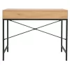 Work table Taco natural-black 95x48x76cm