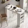 Table Bar Riff white 120x51.5x101.5cm