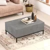 Coffee table Evaluate anthracite antique-wenge 90x60x35cm