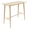 Bar table Harriet MDF in natural color 120x60x105cm