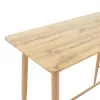 Bar table Harriet MDF in natural color 120x60x105cm