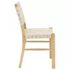 Brane chair wood sonoma antique-seat pu white