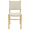 Brane chair wood sonoma antique-seat pu white