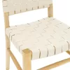 Brane chair wood sonoma antique-seat pu white